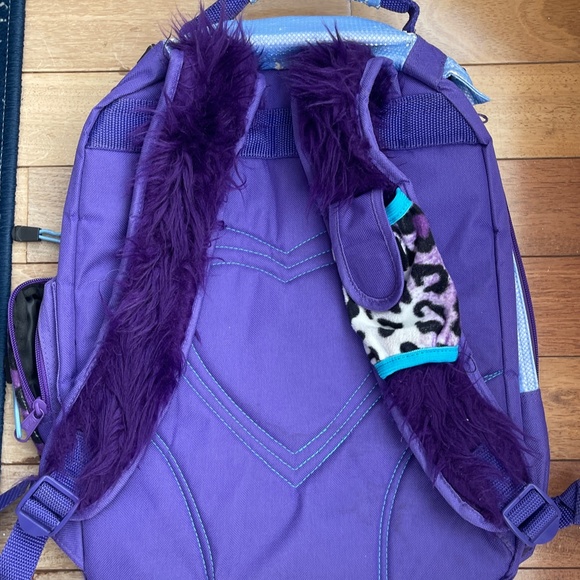 NWT/NWOT/EUC LIPSTIK GIRLS Lot of 6 items Purple Leopard Fur Size 6/6X - Picture 9 of 12